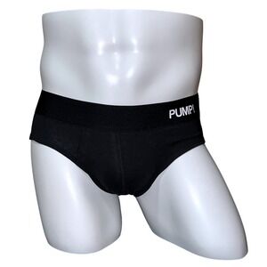 PUMP! Cotton Briefs Black Size XXL‎ (34-36) PU002 NWT